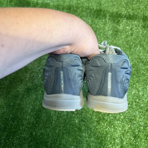 Altra Men's Torin 5 Gray Lime Running Shoes Sneakers Mens Size 8.5 Pre Owned - Picture 5 of 8